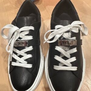 Black and White Men's Sneakers